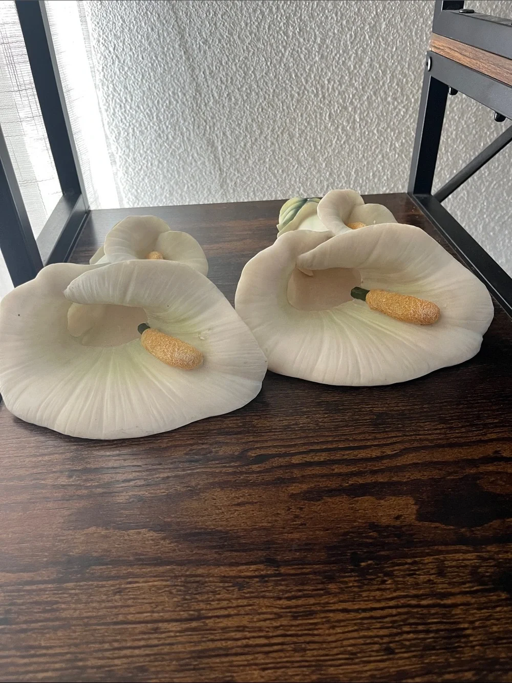 VINTAGE Ibis & Orchid: Calla Lily Wall Pocket Vase / Planters